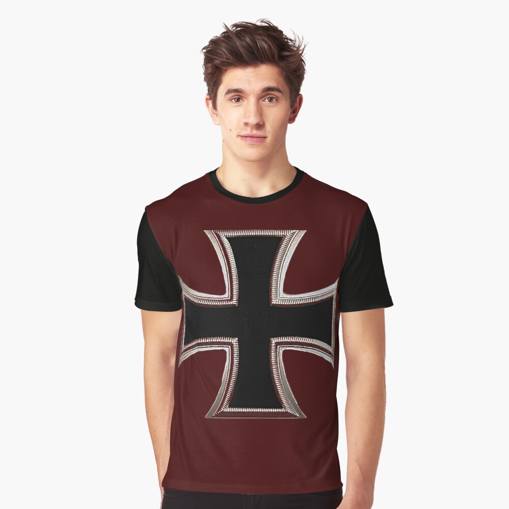 "German Iron Cross" Tshirt by edsimoneit Redbubble