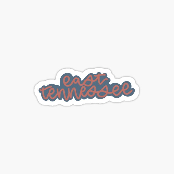 east tennessee Sticker