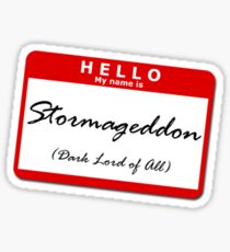 Stormageddon Sticker