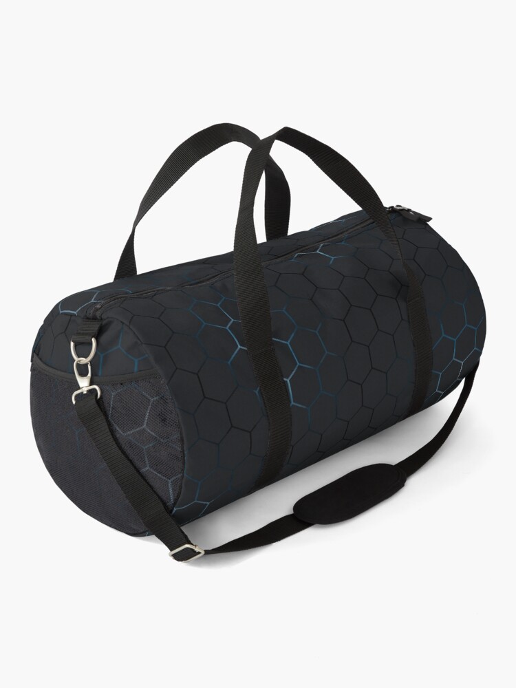 Alternate view of Futuristic honeycomb Duffle Bag