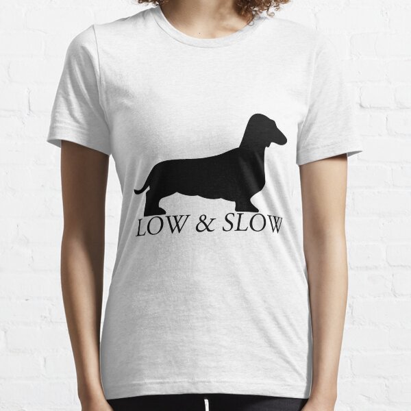 Low and Slow black Essential T-Shirt