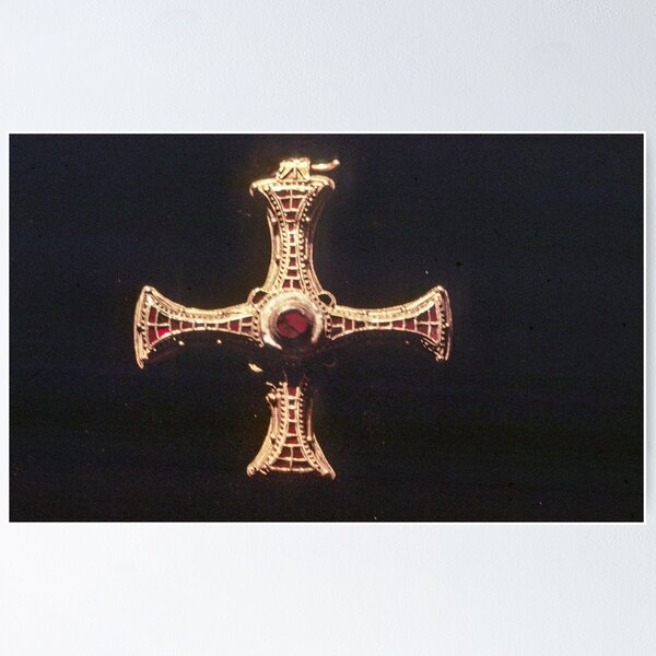 Item preview, St Cuthbert's Cross C7  Museum Durham Cathedral 19810104 0057 designed and sold by Fred Mitchell.