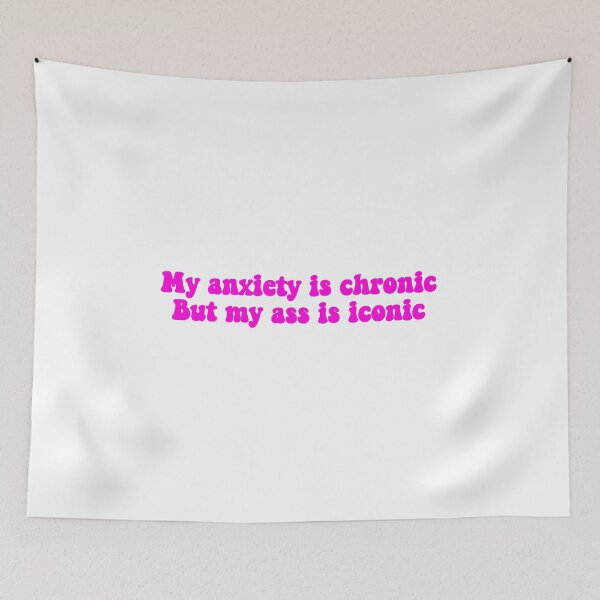 Item preview, Anxiety Vine Pink designed and sold by Hannah Marland.