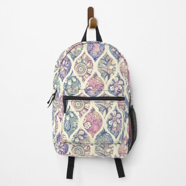 Item preview, Patterned & Painted Floral Ogee in Vintage Tones designed and sold by micklyn.