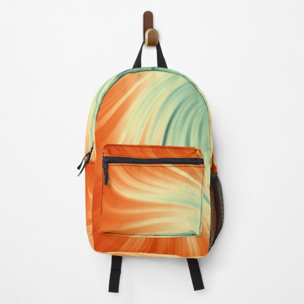 Item preview, Orange Teal Flower Burst (Tie Dye Look) designed and sold by SassyClassyMe.