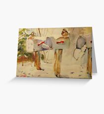 Winter Mail Greeting Card