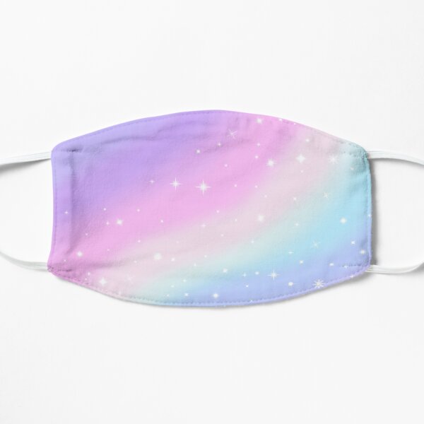 Kawaii Rainbow Magic Flat Mask