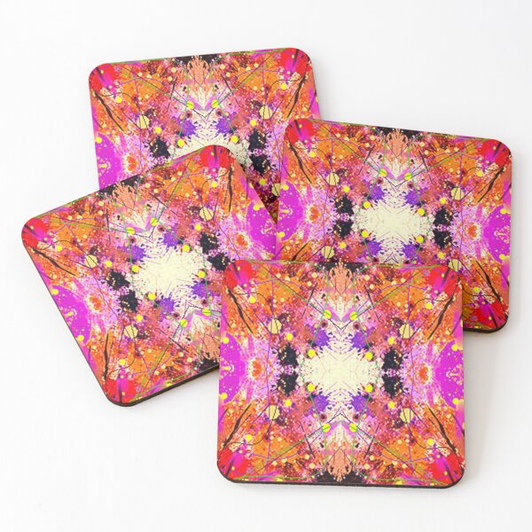 Item preview, Pink fuzzy  , psychedelic Arte Abstracto, abstract art design designed and sold by Adri Barnard.
