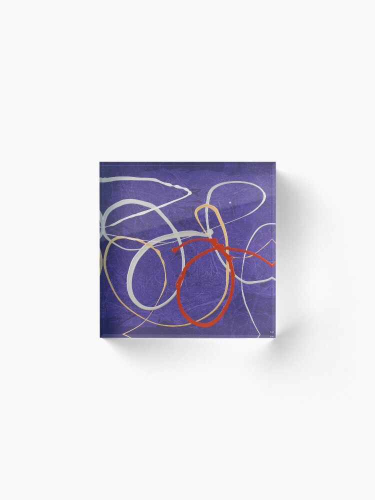 Alternate view of Joy #4 Acrylic Block