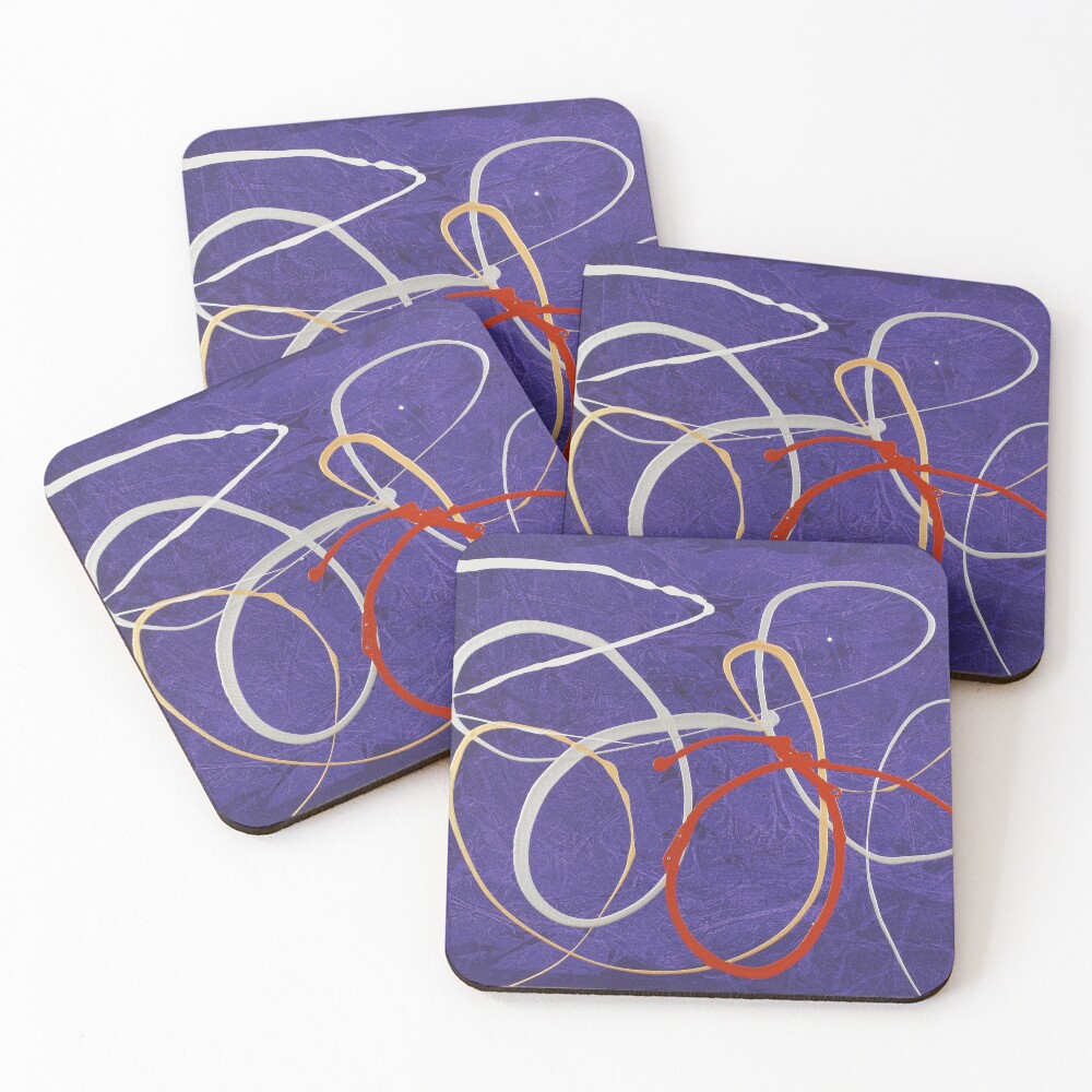 Item preview, Coasters (Set of 4) designed and sold by EssAyBee.