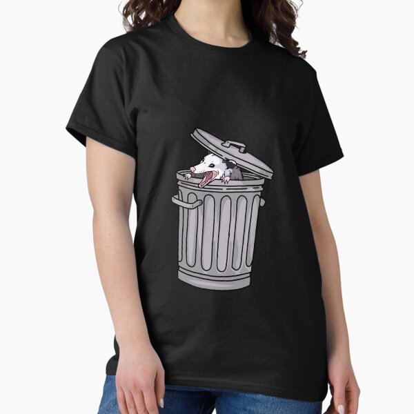 Vista previa del artículo con la obra «zarigüeya gato basura», diseñado y vendido por sivelobanova.