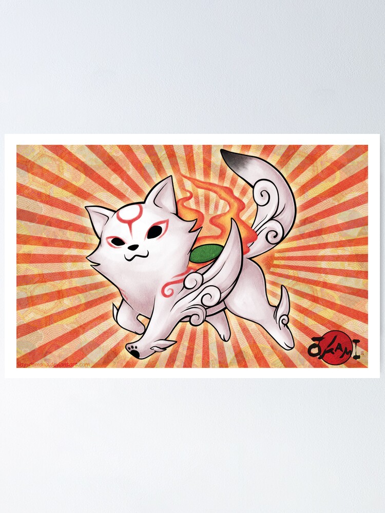 Chibiterasu Okami Okamiden | Greeting Card