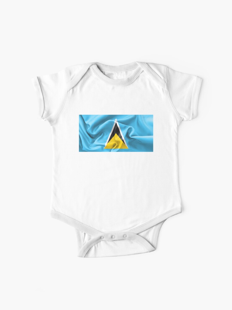 Adorable St Lucian St Lucia Baby Bodysuit One Piece