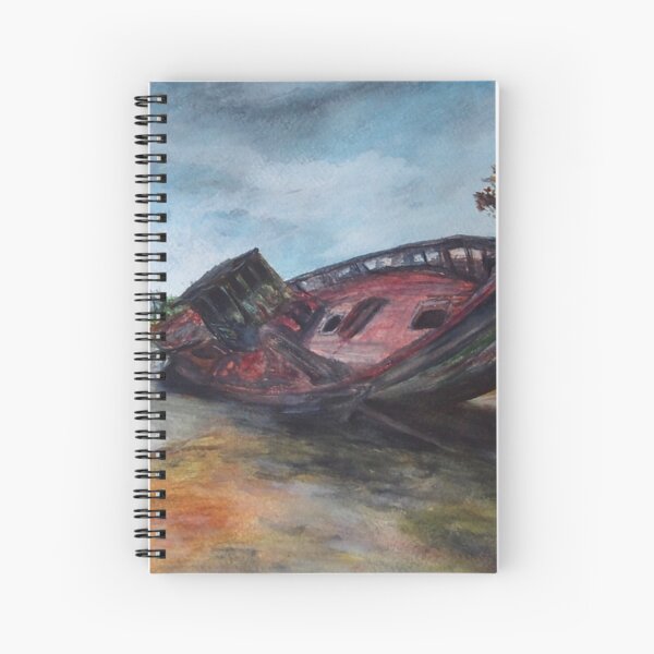 Aground I Spiral Notebook