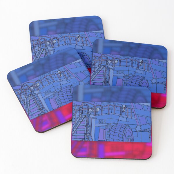 Item preview, Blue and red truck design designed and sold by paul edmondson.