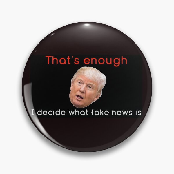 Aperçu de l'œuvre Donald Trump fausses nouvelles créée et vendue par Bas Fellinger.