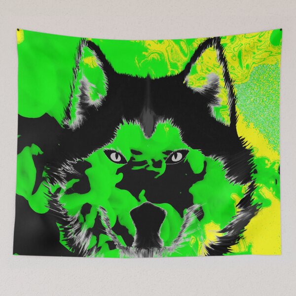 Item preview, Wolf Abstract Design  designed and sold by vineeth.