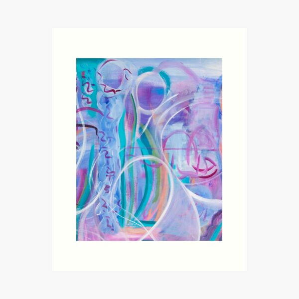 Item preview, intuitive light language abstract art designed and sold by Tiffany Makinson.