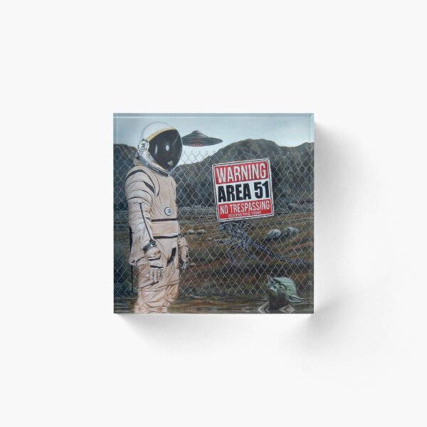 Area 51 Acrylic Block