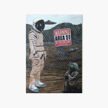 Area 51 Art Board Print