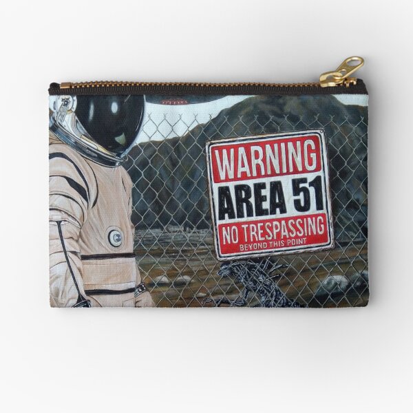 Area 51 Zipper Pouch