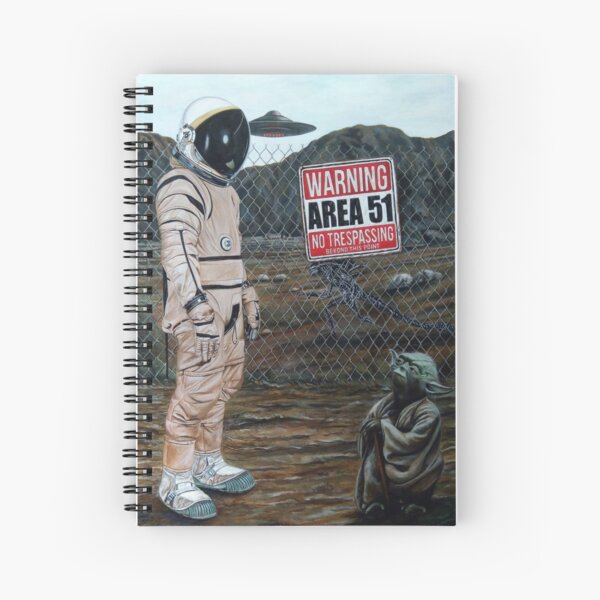 Area 51 Spiral Notebook