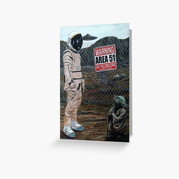 Area 51 Greeting Card