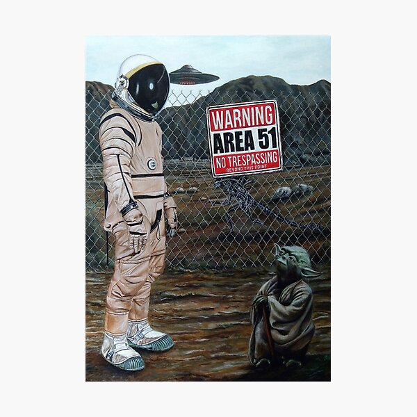 Area 51 Photographic Print