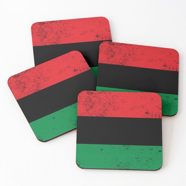 Item preview, Pan African Flag Black History UNIA Distressed designed and sold by funnytshirtemp.