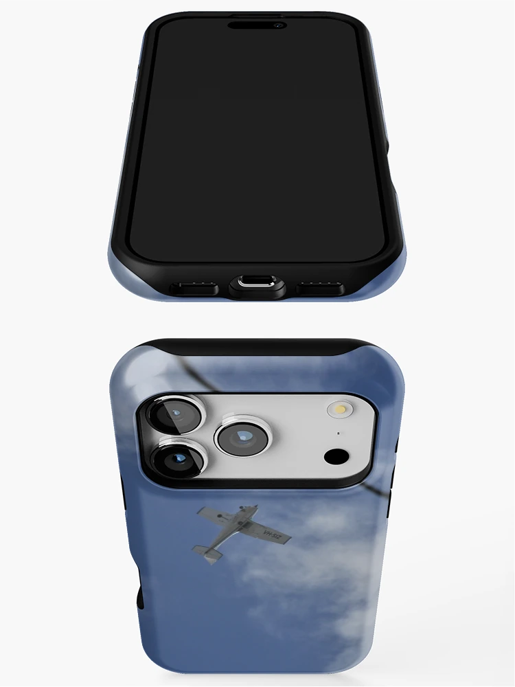 Thumbnail 3 of 4, iPhone Case, Propeller Plane designed and sold by Raeion.