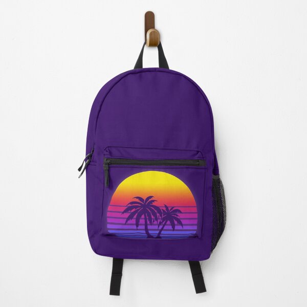 Item preview, Synthwave Sun Palm Trees designed and sold by christopper.