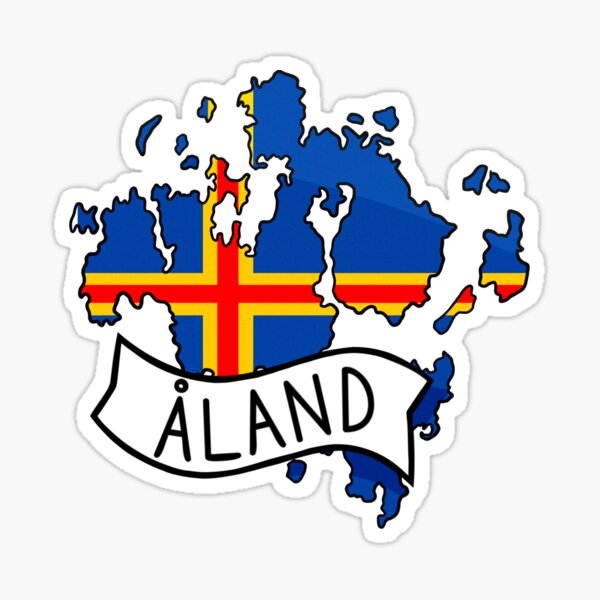 Aland Islands Stickers Redbubble