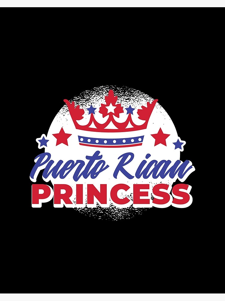 Puerto Rican Princess Tiara National Flag Gift Shirt Puerto Rican Princess Tiara National Flag Gift Shirt