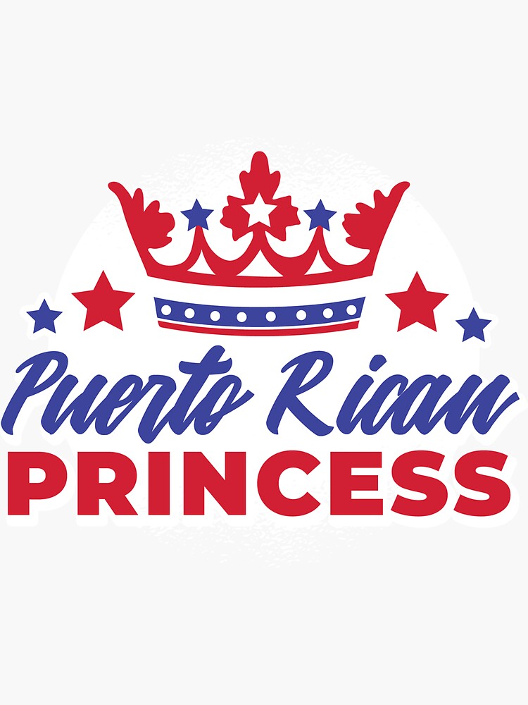 Puerto Rican Princess Tiara National Flag Gift Shirt Puerto Rican Princess Tiara National Flag Gift Shirt