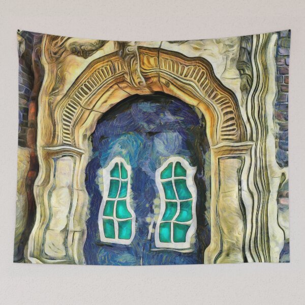 Item preview, Luebeck Germany Arched Church Doorway KPA designed and sold by karynpeters.