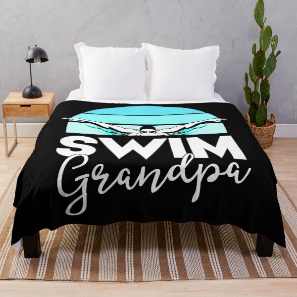 Item preview, Swim Team Shirt Grandpa Papa Swimming Meet Swimmer Gift designed and sold by 14thFloor.