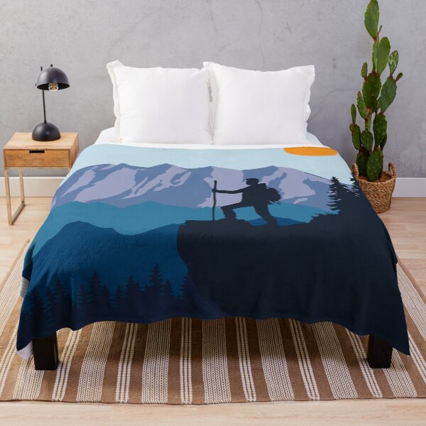 Item preview, Funny Vintage Hiking Mountain Climbing Camping Hiker Climber designed and sold by merchzy.