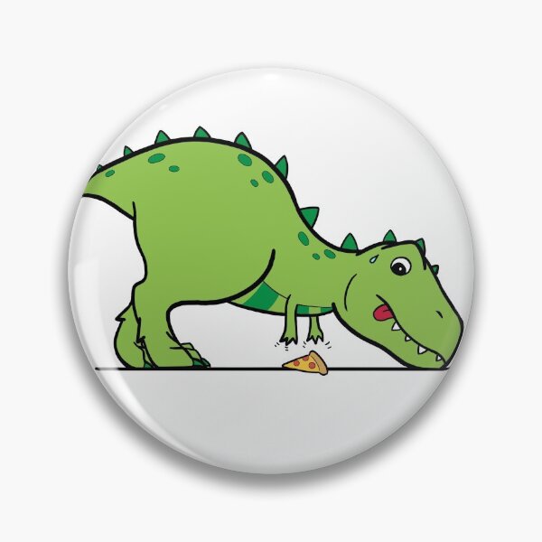 Artikelvorschau, süßes t-rex greift nach pizza entworfen und verkauft von Sadhbh rua.