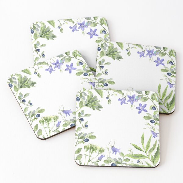 Item preview, Bellflowers and bilberries designed and sold by AkvaRius.