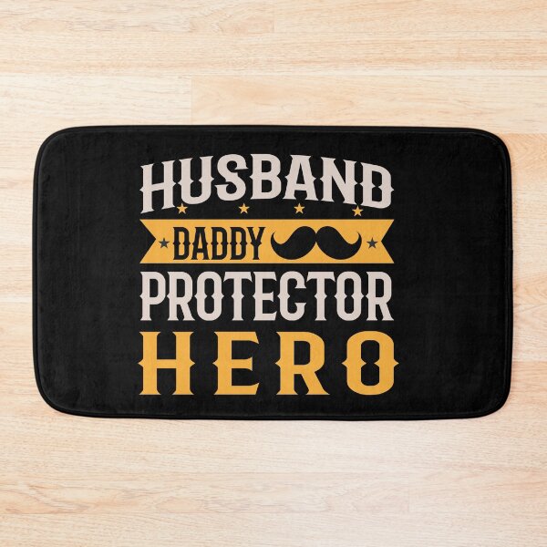 Item preview,  Husband Daddy Protector Hero designed and sold by goodprints shop.