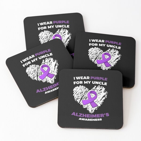 Item preview, I Wear Purple for My Uncle: Alzheimer's Awareness designed and sold by friendlyspoon.