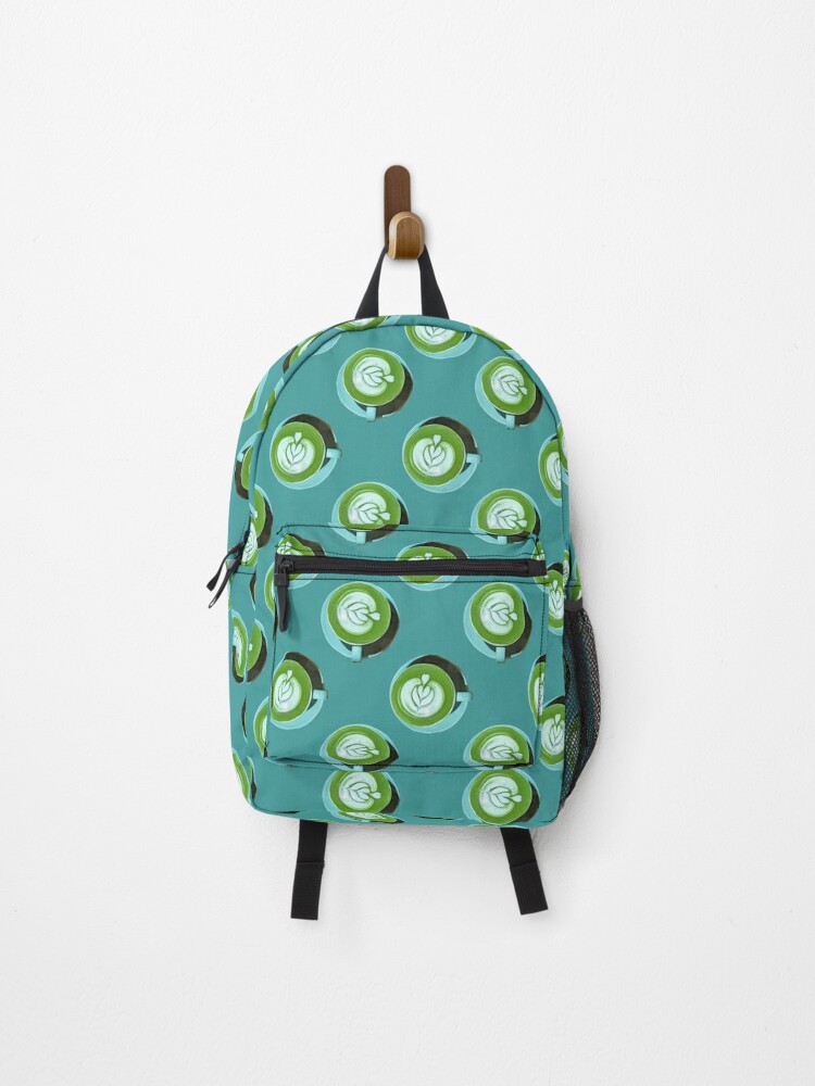 mint blue backpack