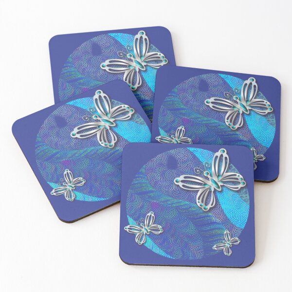 Item preview, BLUE BUTTERFLY 340. designed and sold by sana90.