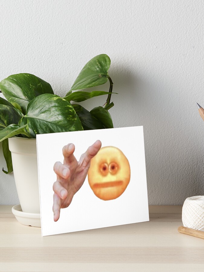 Cursed emoji  Art Print for Sale by M K