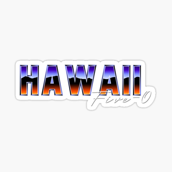 Item preview, Rebooted Hawaii 5-0 80s Effect  designed and sold by Natalie Eve  Austin.