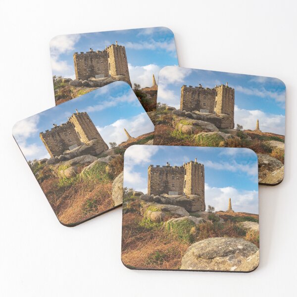 Item preview, Castle and monument view (Carn Brea) designed and sold by bitm2007.