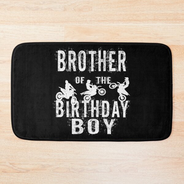 Item preview, Brother Of The Birthday Boy Dirt Bike B-day Party design designed and sold by Grabitees.
