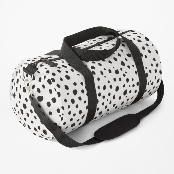 Spots Animal Print Duffle Bag