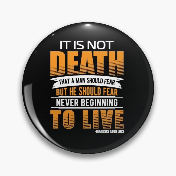 Item preview, Marcus Aurelius - It Is Not Death designed and sold by LordSiam.