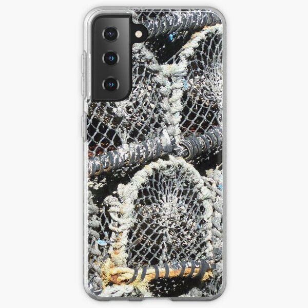 Fish traps at the port Samsung Galaxy Soft Case